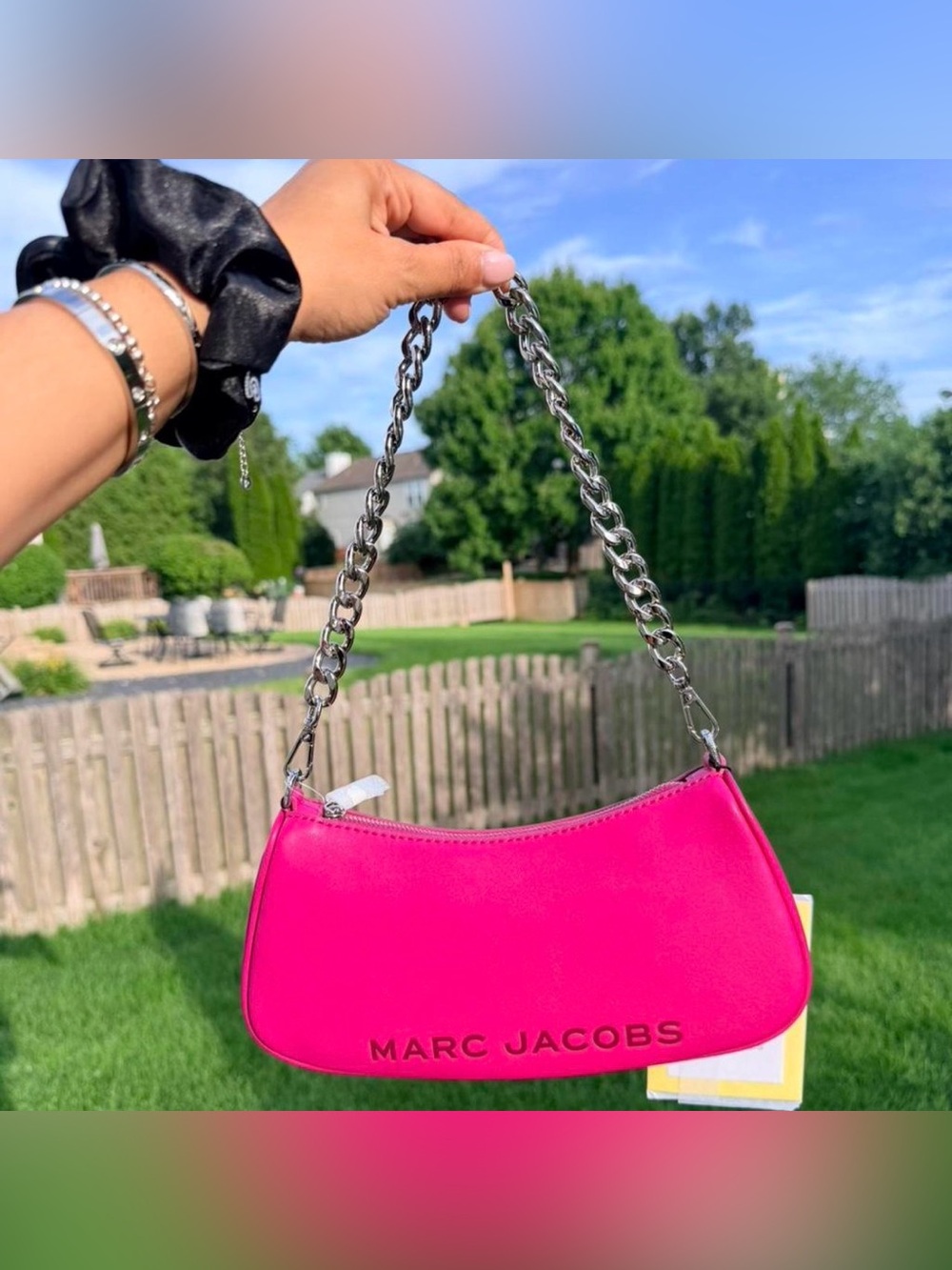 Marc Jacobs Lipstick P Shoulder Bag with Chain Strap